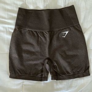 GymShark Brown Biker Shorts